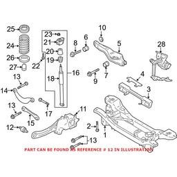 Volvo Trailing Arm Bushing - Rear 30666331